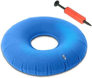 Bramble - Medical Pillow Ring Donut Cushion with Free Pump - 15" - Blue