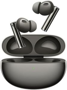 realme Buds Air6 Pro, Double écouteur de qualité Hi-FI, Réduction Active du Bruit Intelligente de 50 DB, Son Spatial à 360°, Jusqu’à 40 Heures d’écoute, Titanium Twilight