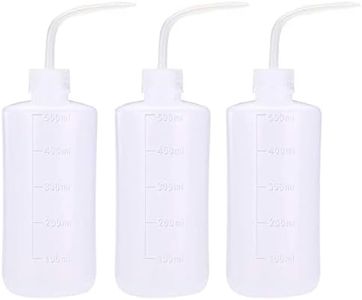 UPTATSUPPLY 3 PCS Tattoo Bottle Squeeze Wash Bottle Convenient Green Soap Supply Wash Tattoo Accessories (500ml)