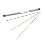 Copper Welding Rods 20 Pcs Flat Bar TIG Welding Sticks Copper Brazing Rods 0% Silver Phos 0.050"x1/8"x14" Arc for Air-conditioners, Refrigerators and Freezers