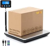 TIPRE Digital Shipping Postal Scale 0.5 oz High Accuracy！440lb Commercial Weight Scale for Package, Small Business, Mail, Warehouse, Home, Battery & Charging Cable Included