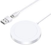 Magnetic Wireless Charger: Wireless Mag Safe Charging Pad Compatible with Phone 15 Pro Max Plus 14 Pro Max Plus 13 Pro Max 12 Pro Max AirPods Pro 3 2 - Fast Charging Pad with 20W Adapter