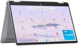 HP Chromebook Plus x360 14 inch Laptop, FHD Touchscreen, Intel Core i3-N305, 8 GB RAM, 128 GB UFS, Intel UHD Graphics, Chrome OS, 14b-cd0010nr (2024)