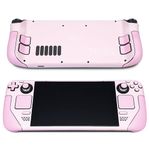 Steam Deck skin, Pink edition, Full wrapping matte vinyl skin for Steam Deck (Designed by POP SKIN), Compatible with both Steam Deck LCD version and OLED version.