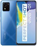 VIVO Y01 Smartphone Without Contract, 5,000 mAh Battery, Android 11 Mobile Phone 6.51 Inch Halo FullView, 13MP Main Camera, Slim 3D Design, 3+32GB