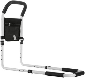 Bed Rails for Elderly Adults Safety: Adjustable Bed Assist Rails for Seniors & Patients with Storage Bag - Adjustment Fits Twin/Queen/King Cali Beds - Bedside Rail Handle Support Bar Bed Guard Rails