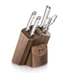 Cangshan S1 Series 1022568 German Steel Forged 5-Piece Starter Knife Block Set, Walnut