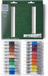 Winsor & Newton 1490702 Winton Oil Paint, Fine High-Quality Oil Paint, Even Consistency, Light-Resistant, High Coverage, Rich in Colour Pigments, Starter Set 20 Colours in 12 ml Tubes