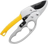 KRIAVAXA Garden Scissors for Trimming Bushes,Bonsai Trees and More-Gardening Tool Garden Snips,Shears Sharp Cutter Pruners Scissor for Lawn& Potted Plants