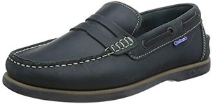 Chatham Men's Shanklin Boat Shoe, Navy, 10 UK