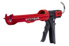 Newborn Octogun Model 208D Drip-Free Caulk Gun with Integrated Tooling Square and Removal Tool