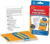 Edupress Reading Comprehension Practice Cards, Reading for Detail, Blue Level (EP63062)