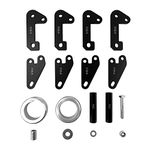 Demon Powersports 3 inch Bracket Lift Kit for Polaris Ranger 1000, Increases Ground Clearance, Larger Space Between Tires, Fenders to Be Mounted, Powder Coated Protection (See Fitments in Description)