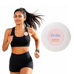 She's Birdie - The Original Personal Safety Alarm Disc for Bikes, Hikes, and Late Nights - Loud Siren, LED Light for Extra Visibility, Rechargeable, Handsfree, Lightweight, Water Resistant (Blossom)
