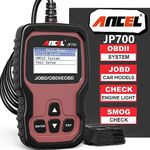 ANCEL JP700 JOBD OBD2 Japanese Car Scanner, JDM Automotive Code Reader, Check Engine Light OBDII Diagnostic Scan Tool, fit for Toyota Nissan Honda Mazda Subaru Vehicle Diagnosis