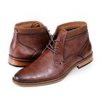 Tommy Hilfiger Men's Balen Boot, Brown, 8