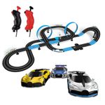 AGM MASTECH High Speed Series Slot Car Race Track Sets - 3 Officially Licensed Slot Cars, Dual Racing Game Lap Counter Circular Overpass Track, Gifts Toys for Boys & Girl Kids Age 4 5 6 7 8-12