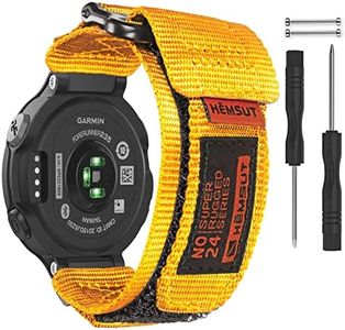 SMITHA Compatible with Garmin Forerunner 235, Rugged Replacement Watch Band Strap Wristband for 220/230/235/620/630/735XT/235 Lite Smart Watch for Women Men