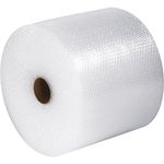 Aviditi BWUP31648P Polyethylene UPSable Perforated Air Bubble Roll, 300' Length x 48" Width x 3/16" Height, Clear (1 Roll)