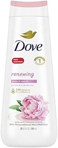 Dove Body Wash Renewing Peony and Rose Oil for Renewed, Healthy-Looking Skin Gentle Skin Cleanser with 24hr Renewing MicroMoisture 20 oz