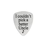 I Couldn’t Pick A Better Uncle Musical Guitar Pick Jewelry Gift for Uncle