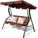 Costway 3-Seat Outdoor Patio Swing 