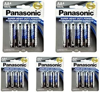 Panasonic 20pc AA Batteries Super Heavy Duty Power Carbon Zinc Double A Battery 1.5v