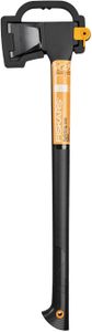 Fiskars Splitting Axe – Black/Orange, Heavy-Duty Wood Chopper