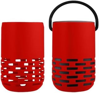 kwmobile Silikon Hülle kompatibel mit Bose Portable Home Speaker - Schutzhülle für Mini Speaker - Cover Bluetooth Lautsprecher Rot
