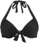 Ocean Blues Women's Black Push Up B