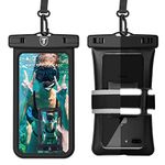 Tekcoo Waterproof Phone Case [Floating] IPX8 Pouch Dry Bag & Reflective Armband for Samsung Galaxy S24 Ultra S23 S22 Note 20 10 Plus S22 S21 FE A15 A03S A14 5G iPhone 15 14 13 11 Pro Max Xs XR 8 7 SE