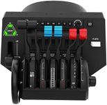 Honeycomb Bravo Throttle Quadrant — Flight Simulator Controls w/Autopilot, Annunciator Panel, Gear, Flaps, Trim Wheel — All-in-One Cockpit System w/Configurable Throttle Setup