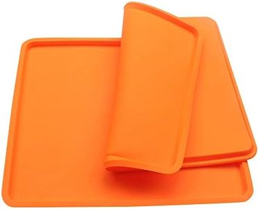 BAKER DEPOT 2 pcs Swiss Roll Cake Mat Pad Baking Tool Pastry Tools Silicone Nonstick Baking Rug Mat Silicone Mould