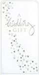 Wedding Day Money Wallet with Envelope Gift Card Voucher Cash Cellophane Wrapped (Hearts & Horseshoe)