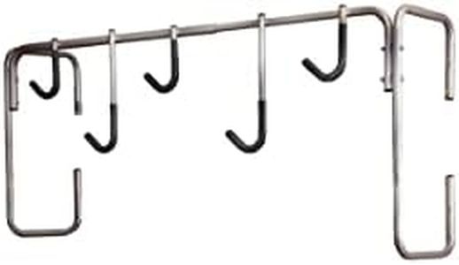 Mottez Mixte Vélos 130,5x34,5x58,5cm Range 5 v los mural, Gris/noir, 130 cm EU