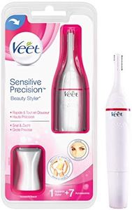 Veet Sensitive Pr écision Beauty Styler Rasoir Electrique Femme Maillot/Sourcils Packaging Français