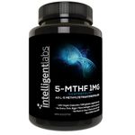 Intelligent Labs 1MG 5-MTHF Methylfolate as Quatrefolic Acid®, 120 Veg Capsules, 4 Months Supply, MTHFR Supplement for Men & Women, 1MG=1000 mcg of Vitamin B9 Activated Folate for Methylation Support