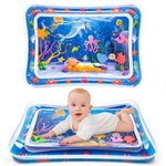 Yeeeasy Tummy Time Water Mat 丨Water Play Mat for Babies Inflatable Tummy Time Water Play Mat for Infants and Toddlers 3 to 12 Months Promote Development Toys Cute Baby Gifts