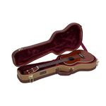 Crossrock Ukulele Hard Case, fits Tenor Ukulele, Deluxe Wooden Shell, in Vinyl Tweed (CRW600TUTW)