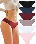 BeReady Underwear Women Cotton Ladies Knickers Multipack Pants for Women Low Rise Stretchy Briefs Breathable Hipster Panties Pack of 6