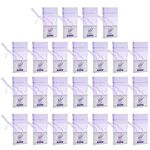 DOITOOL Lavender Sachet Bags 25 Pack Lavender Sachet Bags Sachet Empty Bags for Lavender Buds Rose Organza Gauze Bags (Light Purple)