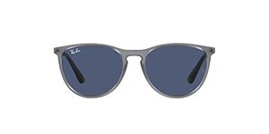 Ray-Ban Unisex Kid's Rj9060s Erika Sunglasses, Opal Blue/Dark Blue, 50 mm