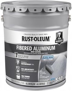 Rust-Oleum 301997 510 Fibered Aluminum Roof Coating 5 gal