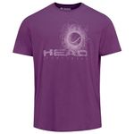 HEAD Men's Vision T-Shirt, Fliederfarben, XL