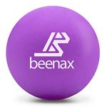 Beenax Massage Lacrosse Ball for Trigger Point, Muscle Knots, Deep Tissue, Myofascial Release, Yoga, Rehab, Physiotherapy - Pain Relief for Shoulders, Back, Neck, Foot, Body