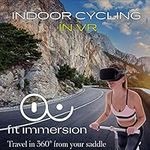 Fit Immersion VR Sport Bike Kit (Indoor Cycling) Compatible with Oculus Quest Go, Black