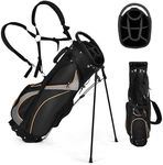 GYMAX Golf Stand Bag, Professional 