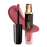 FACES CANADA Comfy Matte Wow Liquid Lipstick - Magnetic 11 (Pink) 3.8ml | One Swipe Application | Highly Pigmented | Comfortable Wear | Glides Smoothly | Long Lasting | Transferproof, Smudgeproof & Waterproof