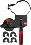 BESSEY VAS-23+2K, 23 ft Variable Angle Strap Clamp with 4 Clips