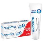 Sensodyne Toothpaste Repair and Protect | Tooth Paste for Daily Sensitivity Protection, Long-lasting Relief | Combo Pack - 200gm (100gm x 2) | Fresh Taste | Dentist Recommended